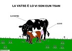 Visualizza immagine mucca e vitellino