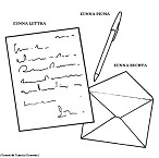Visualizza immagine lettera busta penna