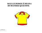 Visualizza immagine maglietta gialla e rossa