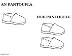 Visualizza immagine una pantofola, due pantofole